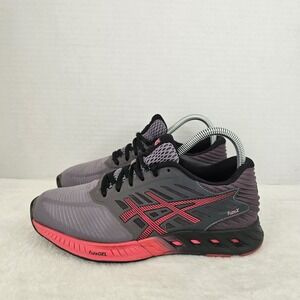 Asics FuzeX T689N Women's Pink/Gray Running Training Shoes Size US 7